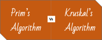 Prim’s vs Kruskal